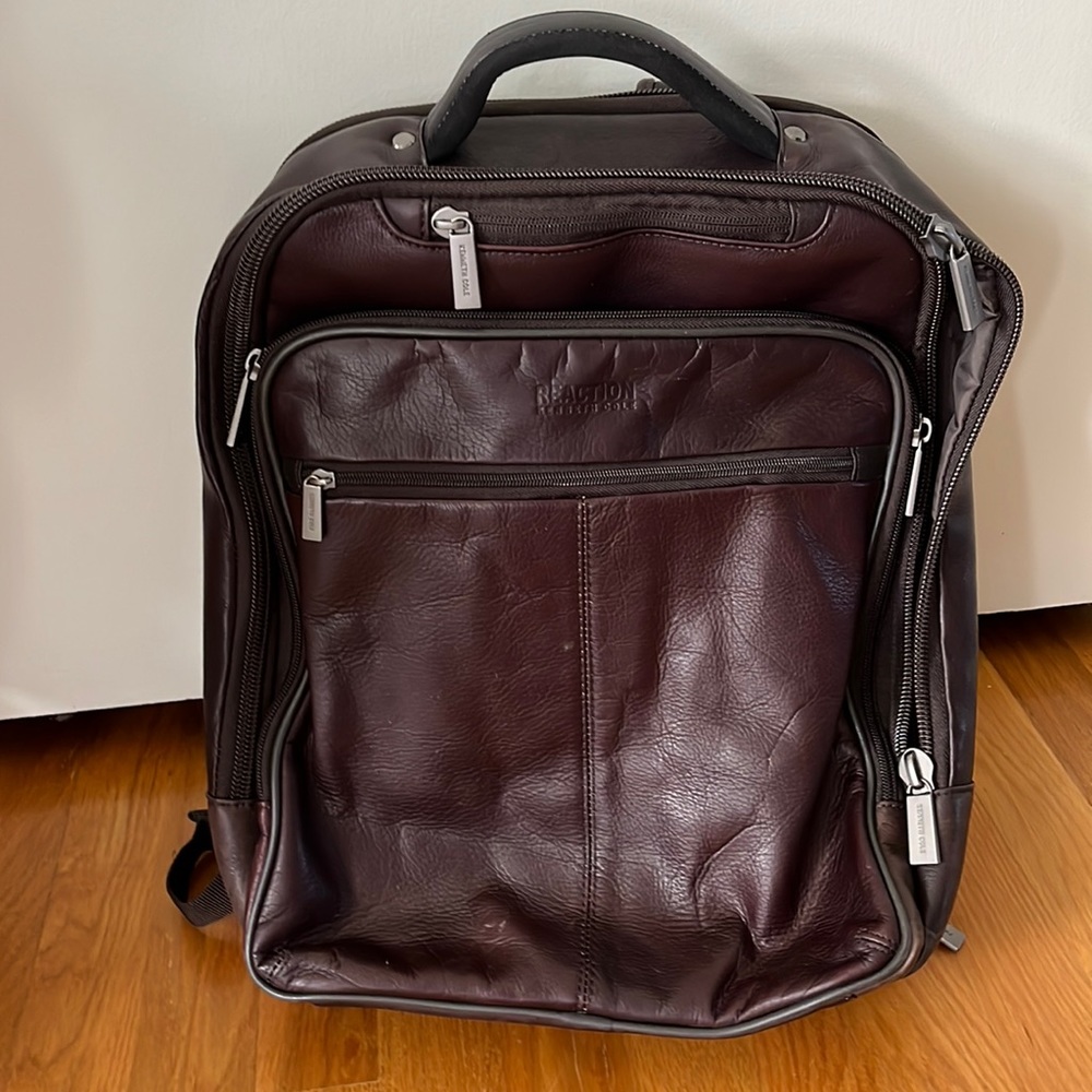 Kenneth Cole leather backpack